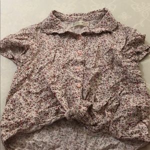 Collar shirt with buttons